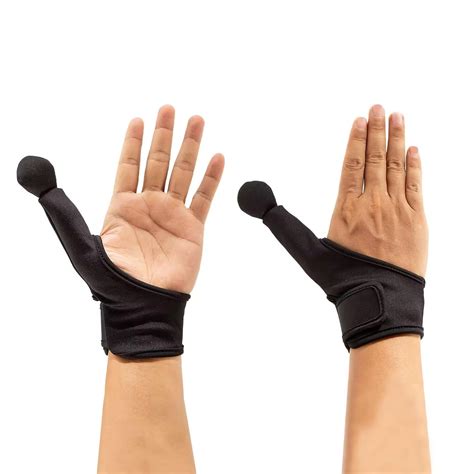 Haceolhada Adult Thumb Guards Habit Finger Gloves for Finger Sucking ...
