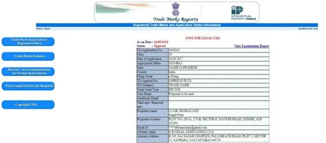 How To Check Trademark Status - Application for Registering Trademark