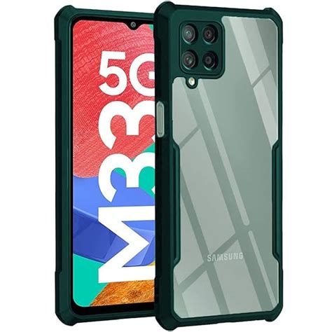 TheGiftKart Shockproof Clear Back Cover Case for Samsung Galaxy M33 5G ...
