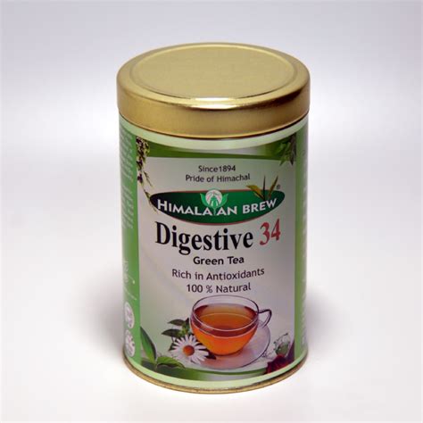 Himalayan Brew Digestive 34 Green Tea with Pure 34 Hearbs | Tea Tour ...