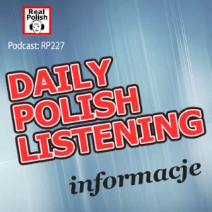 Daily Polish Listening | Polish Audio Podcast