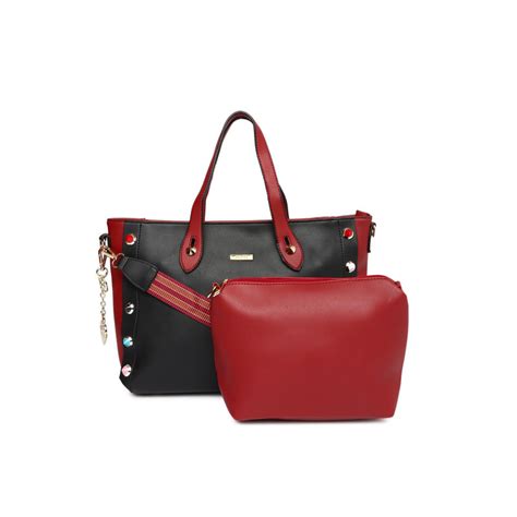 Buy Toniq Red Statement Gems Handbag Online