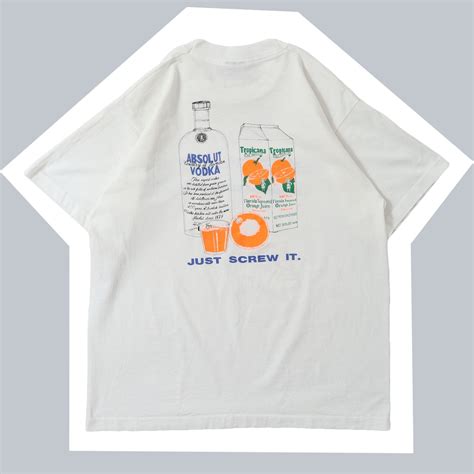 ~90s Tropicana ABSOLUT VODKA Promo Tee | noverlap