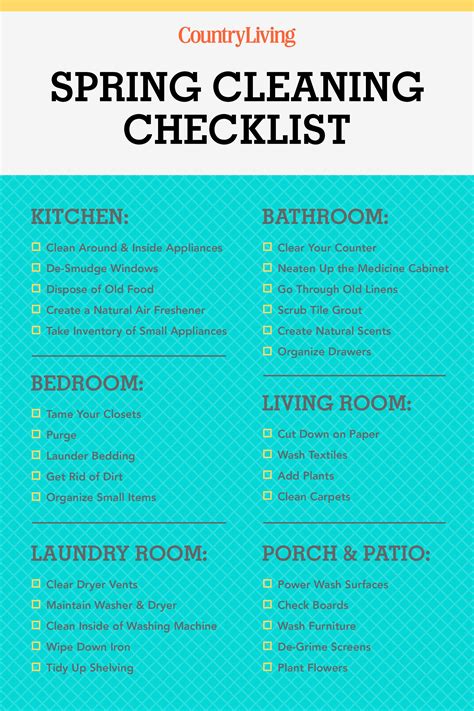 Ultimate Spring Cleaning Checklist