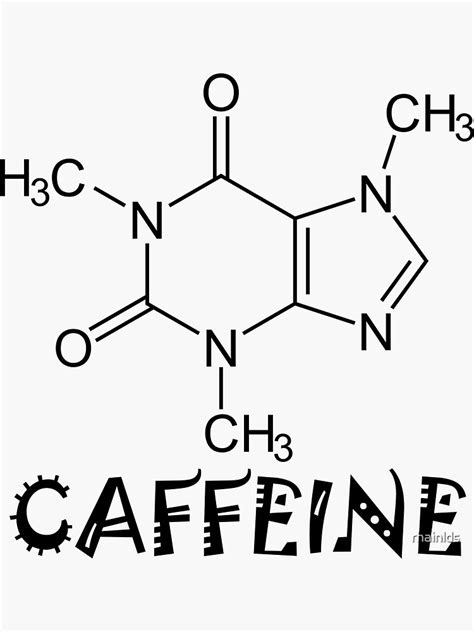 Bildergebnis für caffeine molecule