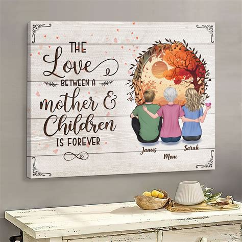Mother's Day Gift - Mother & Children - The love between a mother ...