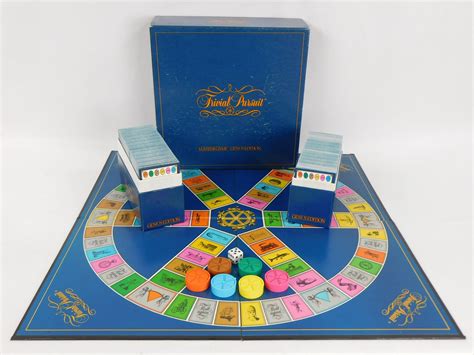 Trivial Pursuit Board Game 1981 Master Game Genus Edition - Etsy México