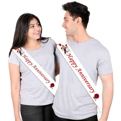 Ananta Design Gifts Birthday Sash, Anniversary sash, Party Props Satin ...