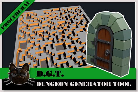 Unity Random Dungeon Generation 的图像结果