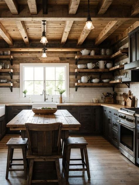 Image result for Rustic Farm Kitchens
