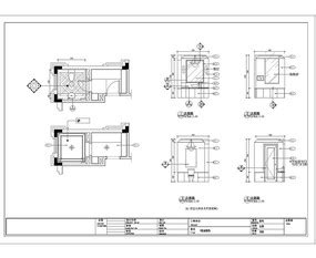 【公共厕所】某公共厕所平面CAD施工设计图纸_cad图纸下载_土木在线