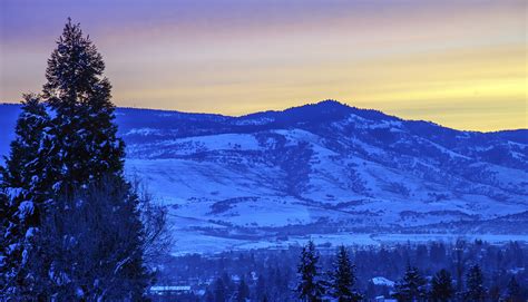 cold blue mountain « Ashland Daily Photo