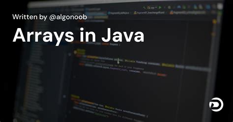 Arrays in Java 的图像结果