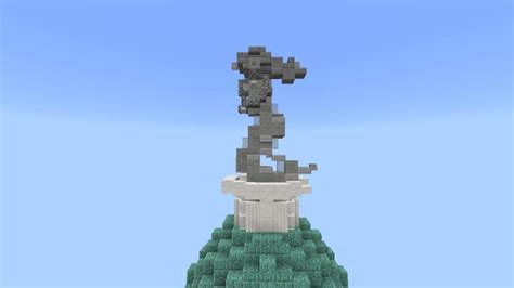 Minecraft Mermaid Statue Tutorial 的图像结果