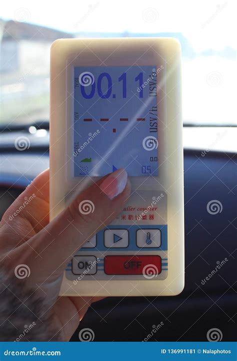 Nuclear Radiation Measurement Radioactivity Measuring Radioactive Household Item Test Counting ...