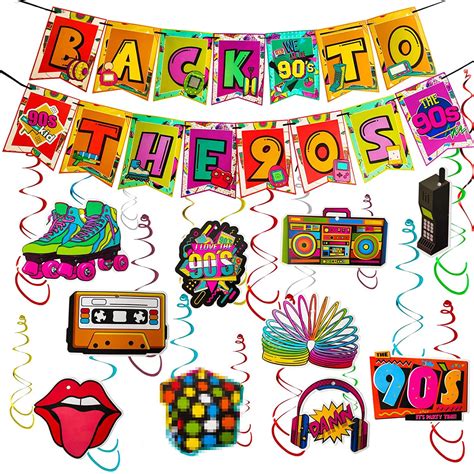 1990s Party Decorations Ideas | Shelly Lighting