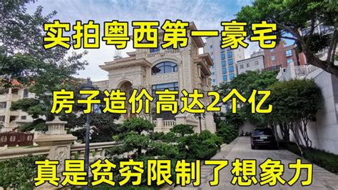实拍广东粤西第一豪宅！耗资2亿建造，真是贫穷限制了想象力-vlog视频-搜狐视频