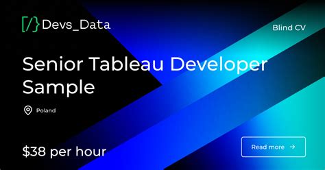 Tableau Development 的图像结果