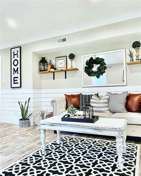 Black White Living Room Decor | Cabinets Matttroy