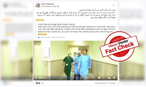 Old video shared to falsely claim former Pak PM Imran Khan is faking ...