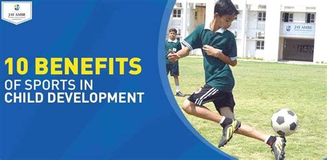 10 Benefits of Sports in Child Development