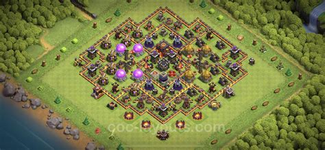 Farming Base TH10 Max Levels with Link, Hybrid, Anti Everything - Town ...