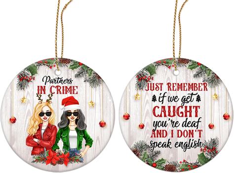 Amazon.com: 2023 Funny Friendship Ornament, Friendship Ornament Dumb ...