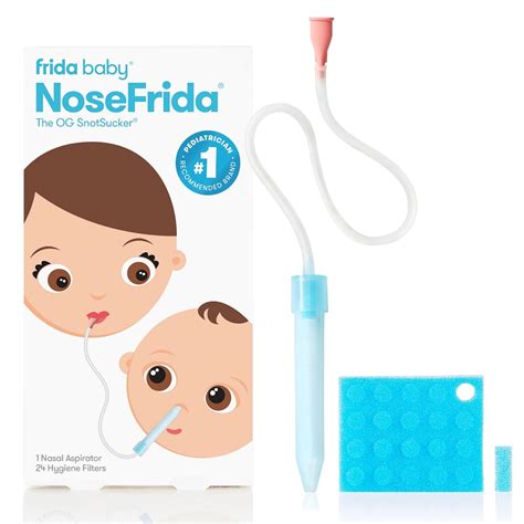 Frida Baby NoseFrida SnotSucker for Baby, Nasal Aspirator for Baby ...