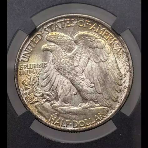 1945 Walking Liberty Half Dollar NGC MS-64* - Morton Grove Coin