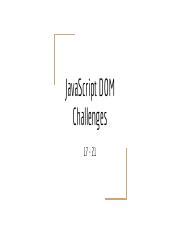 JavaScript DOM Solved Programs 的图像结果