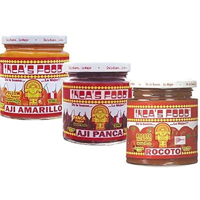 Inca's Food Inca's Food Mixed Sampler - Aji Amarillo, Aji Panca, India ...