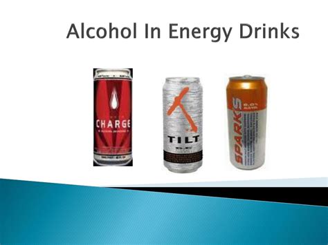 PPT - Alcohol In Energy Drinks PowerPoint Presentation, free download - ID:278707