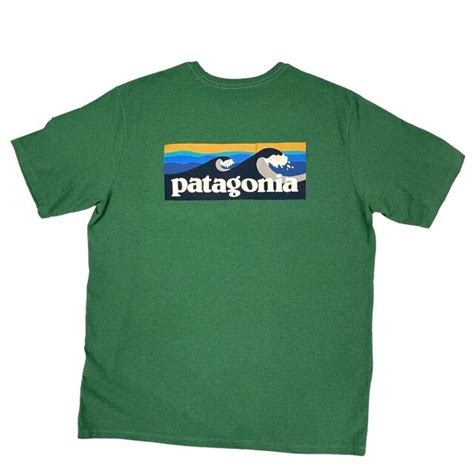 【Patagonia】ハワイ限定 希少 Patagonia HAWAII メンズ Tシャツ グリーン Mサイズ 胸ポケット ポケットロゴ ...