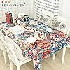 Buy AEROHAVEN™ Abstract HD Digital Premium Modern 4 Seater Table Cover ...