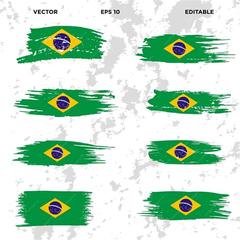 Premium Vector | Different set models of editable country flags vector