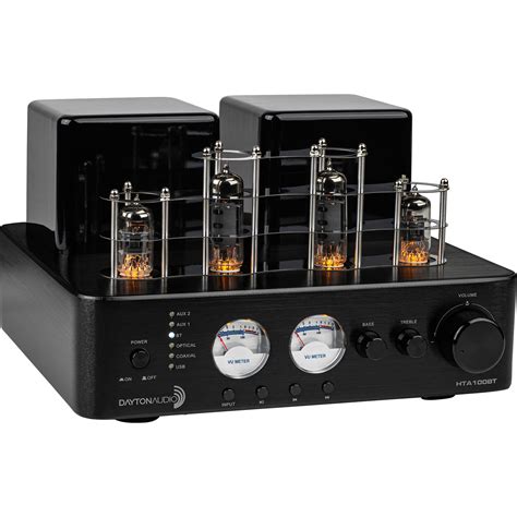 Default Dayton Audio HTA100BT Hybrid Stereo Tube Amplifier - India | Ubuy