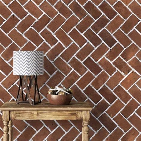 3D Red Brick Wallpaper for Home and Office Atarangi Series Soft Feel ...