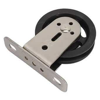 Wall Mount Pulley Block, 360 Degree Rotation, Heavy Duty Gym Pulley ...