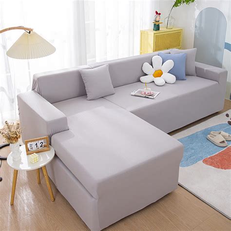 Universal Sofa Slipcover with 1 Cushion Cover-Smoke – House of quirk