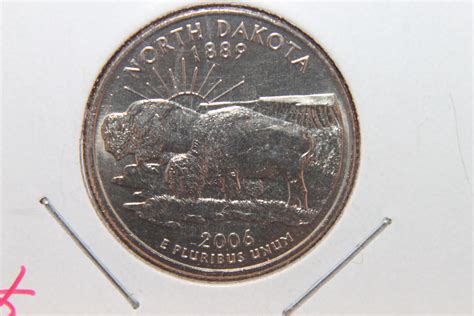 2006-P NORTH DAKOTA STATE QUARTER #12574