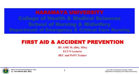 Image result for Introduction of First Aid Slides