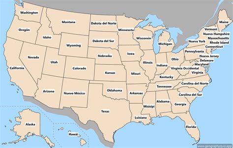 Maps of USA - States | 🌎 Geographyquiz.app