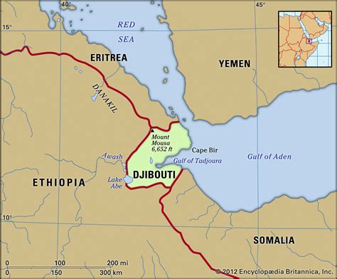 Djibouti | History, Capital, Map, Flag, Population, & Facts | Britannica