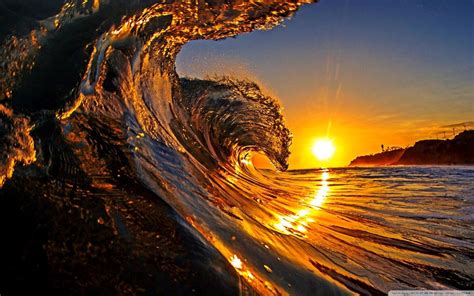 Ocean Waves Sunset Wallpapers - Top Free Ocean Waves Sunset Backgrounds ...