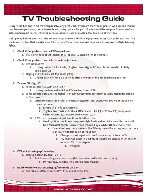 Image result for LED TV Troubleshooting Guide