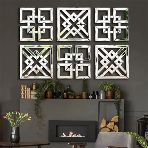 Assorted Mirror Wall Square Panels VDR-669 - Venetian Design - Shop ...