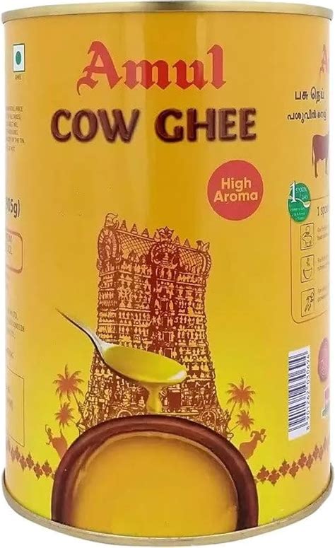 Amul High Aroma Cow Ghee, 1000 ml Tin - Price History