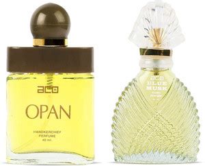 Buy aco Combo of BLUE MUSK & OPAN Fabric Perfume 40ml For Men pack of 2 ...