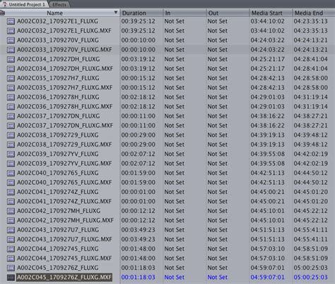 Adobe Timecode 的图像结果