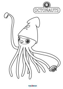 Image result for Octonauts Colossal Squid Coloring Pages